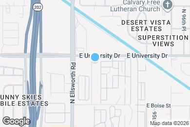 Map image of the property - 343 N 93rd St