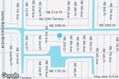 Map image of the property - 325 NE 19th St