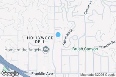 Map image of the property - 2130 N Beachwood Dr