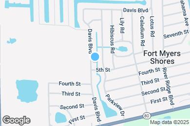 Map image of the property - 2414 Davis Blvd