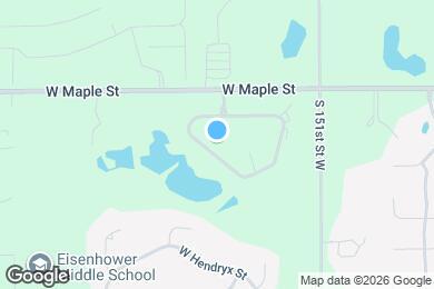 Map image of the property - 351 S Wind Rows Lake Dr