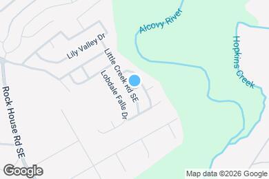 Map image of the property - 430 Little Creek Rd SE
