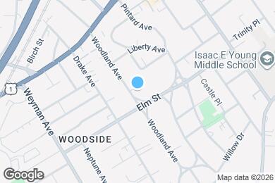 Map image of the property - 102 Woodland Ave