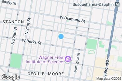 Map image of the property - 1924 N 18th St