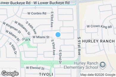 Map image of the property - 3224 S 92nd Dr