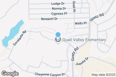 Map image of the property - 23742 Canyon Heights Dr