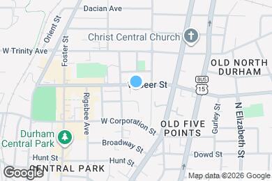 Map image of the property - 211 W Geer St