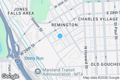 Map image of the property - 2648 Hampden Ave