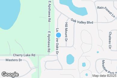 Map image of the property - 1047 Lakeview Oaks Dr