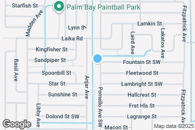 Map image of the property - 2862 Pomello Ave SW