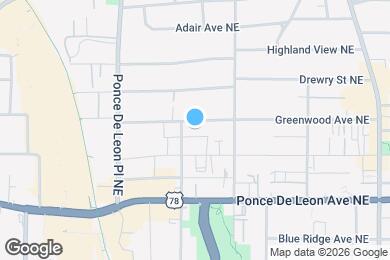 Map image of the property - 823 Greenwood Ave NE