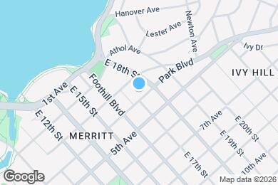 Map image of the property - 1729 4th Ave