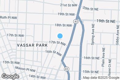 Map image of the property - Case Mansion Flats