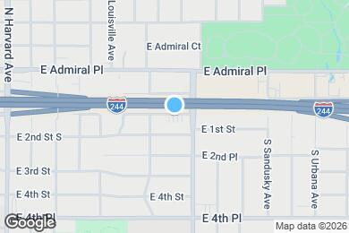 Map image of the property - 3928 E 1st St