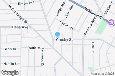 Map image of the property - 713 Crosby St