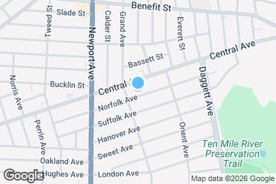 Map image of the property - 182 Norfolk Ave