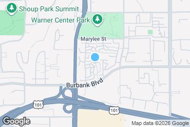Map image of the property - 21901 Burbank Blvd