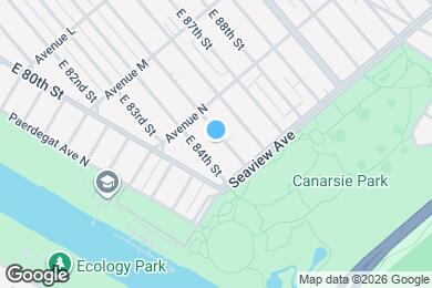 Map image of the property - 1440 E 85th St