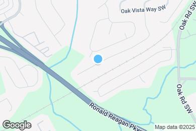 Map image of the property - 640 Oak Vista Ct