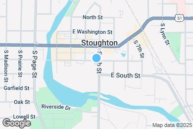 Map image of the property - 225 E Jefferson St