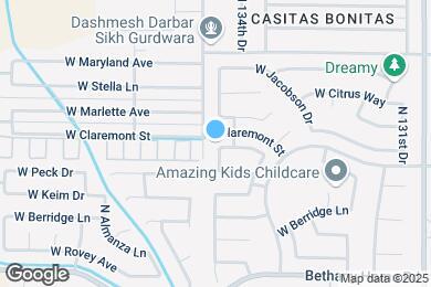 Map image of the property - 6246 N Florence Ave