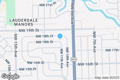 Map image of the property - 1101 NW 18th St