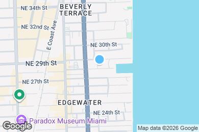 Map image of the property - 405 NE 28th St