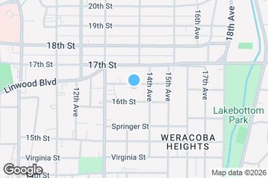 Map image of the property - 1340 Rhodes St