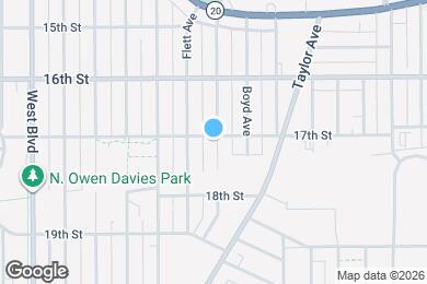 Map image of the property - 2503 17th St