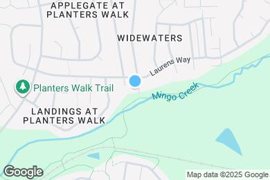 Map image of the property - 801 Widewaters Parkway