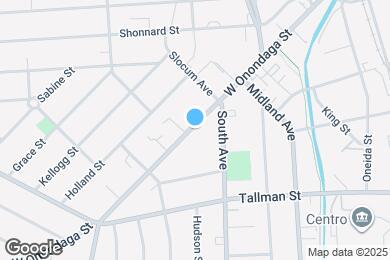 Map image of the property - 633 W Onondaga St