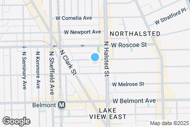 Map image of the property - 825 W Buckingham Pl
