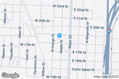 Map image of the property - 1805 Maple St