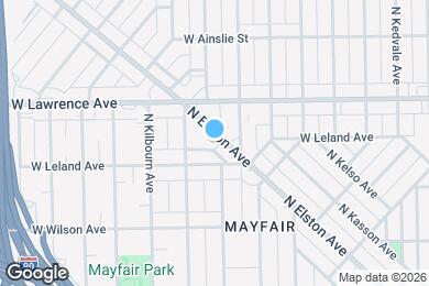 Map image of the property - 4750 N Elston Ave