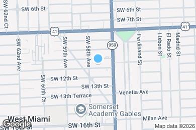 Map image of the property - 5751 SW 11th St