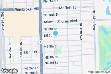 Map image of the property - 800 NE 7th St
