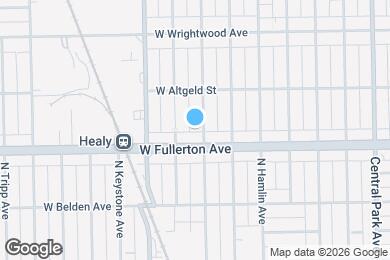 Map image of the property - 2416 N Springfield Ave