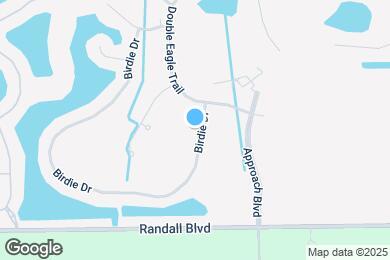 Map image of the property - 1760 Birdie Dr