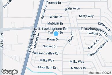 Map image of the property - 629 Dawn Dr