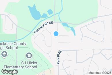Map image of the property - 1415 Oak Knoll Dr NE