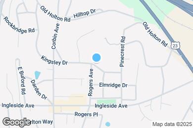 Map image of the property - 2291 Kingsley Dr