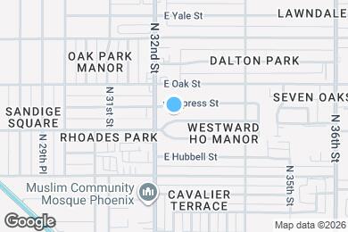 Map image of the property - 3220 E Monte Vista Rd