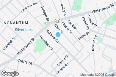 Map image of the property - 180 Adams St