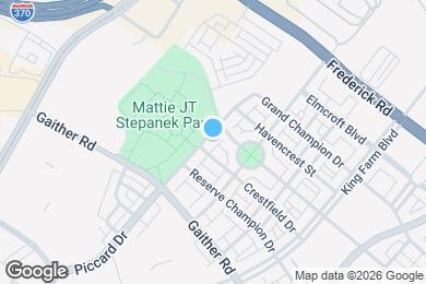 Map image of the property - 1907 Piccard Dr