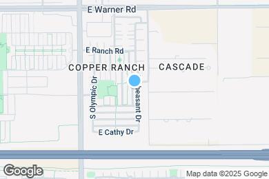 Map image of the property - 1033 S Deerfield Ln