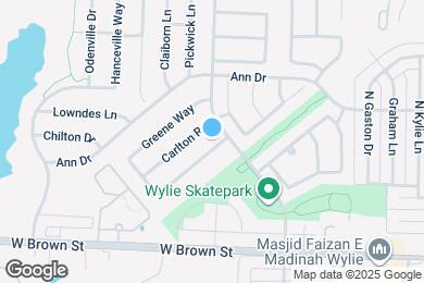 Map image of the property - 800 Chickesaw Ln