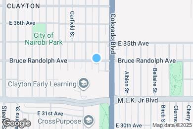 Map image of the property - 3333 N Harrison St