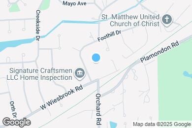 Map image of the property - 1555 Orchard Rd
