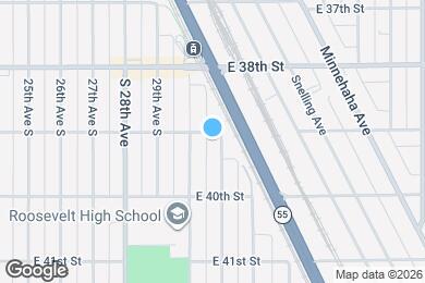 Map image of the property - 3904 Nokomis Ave