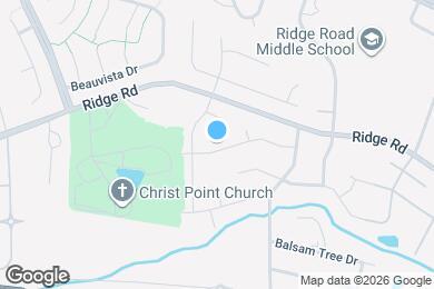 Map image of the property - 4132 Meadowview Hills Dr